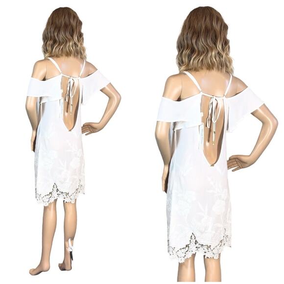 Beach Bunny Off-The-Shoulder Love Letter Dress SZ M $145 - Picture 7 of 12